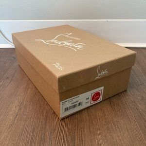 Empty Christian Louboutin Pigalle Box